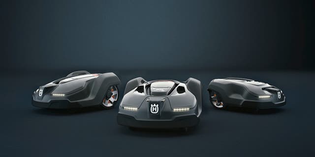 The Husqvarna Automower operates inside a geo-fence.