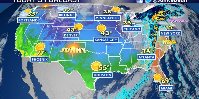 The Halloween forecast across the U.S.