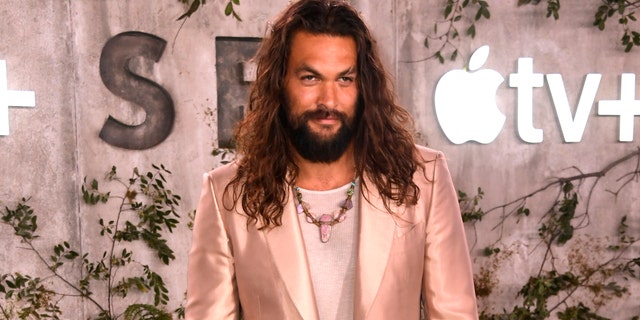 Jason Momoa attends the World Premiere Of Apple TV 's 