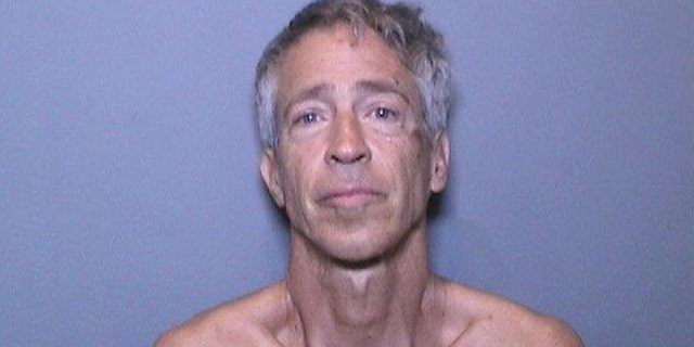 Joey Gabaldon, 52, was charged with suspicion of animal cruelty, resisting an executive officer and resisting arrest after allegedly beating a cat on the hood of a police vehicle.