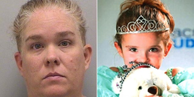Kelly Renee Turner, 41, was charged with murdering her daughter Olivia Gant, 7.