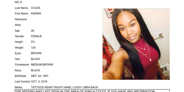 Westlake Legal Group Kierra-Coles-Poster-CPD Search for pregnant postal worker in Illinois continues one year after she disappeared Talia Kaplan fox-news/us/us-regions/midwest/illinois fox-news/us/crime fox-news/us fox-news/travel/vacation-destinations/chicago fox-news/topic/missing-persons fox news fnc/us fnc article 7280df48-9e23-551b-8b5b-546a34e56ccb