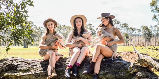 Students posed for the 10th edition of the calendar, which benefits the Black Dog Institute.