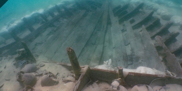 The Mediterranean wreck is well preserved. (Consell de Mallorca/IBEAM)