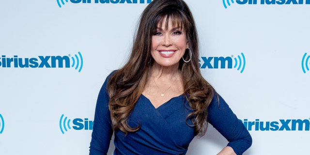 Marie Osmond visits the Andy Cohen show at SiriusXM Studios on January 10, 2018 in New York City.