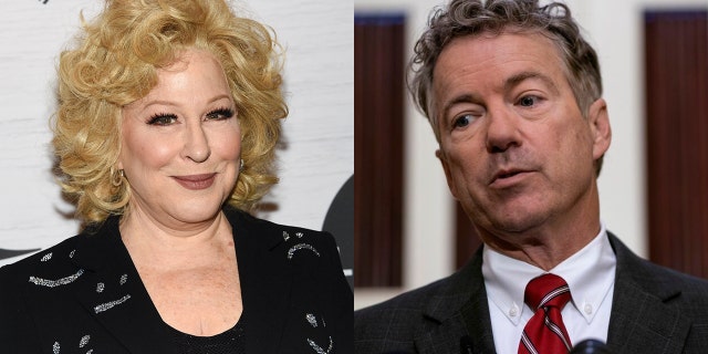 Bette Midler took a shot at Rand Paul over comments he made about the Kurds.
