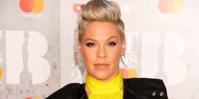 Pink responded to critics in the comments of an image of her at a protest for George Floyd.