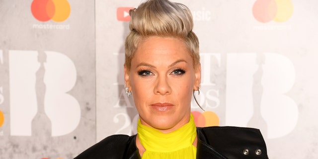 Pink responded to critics in the comments of an image of her at a protest for George Floyd.