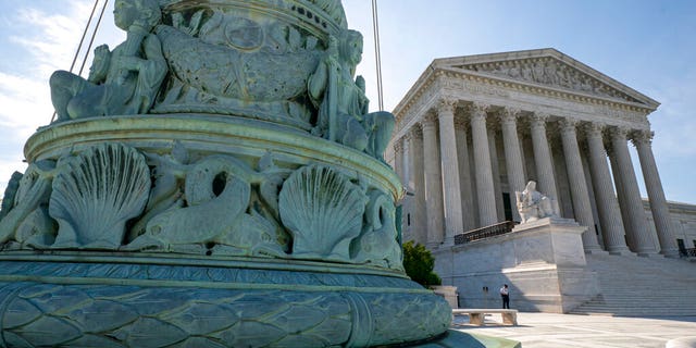 The Supreme Court is seen in Washington. Abortion rights is one issue for the Supreme Court to tackle.