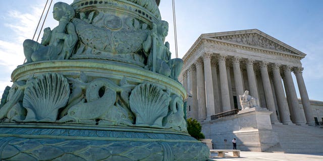 The Supreme Court is seen in Washington. Abortion rights is one issue for the Supreme Court to tackle.