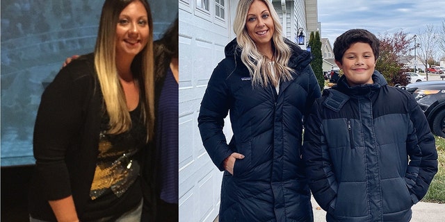 Harshman said she was always big in school, but it wasn't until she had her three children that her weight got out of control.