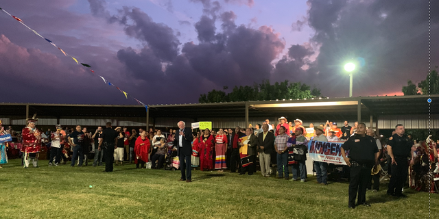 Senator Bernie Sanders received credit from the Comanche Nation in Oklahoma last month for being the only presidential candidate to visit them.
