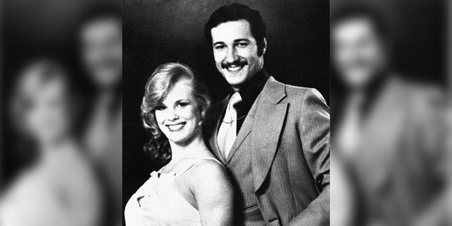 Playmate Dorothy Stratten and husband Paul Snider in 1978 wedding photo.
