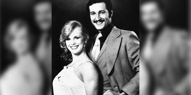 Playmate Dorothy Stratten and husband Paul Snider in 1978 wedding photo.