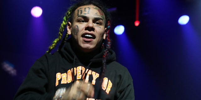 Tekashi 6ix9ine performs at 2018 Power105.1 Powerhouse NYC at Prudential Center on October 28, 2018 in Newark, New Jersey. (Photo by Johnny Nunez/WireImage)