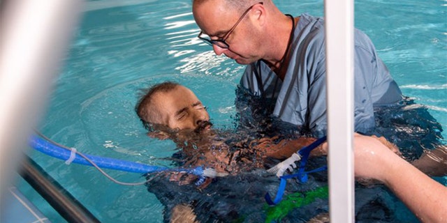 Thomas Roberts had been an atheist for most of his life, as UAB News reported, and in early September, he decided he wanted to be baptized: fully submerged in water. (handout/ The University of Alabama at Birmingham)
