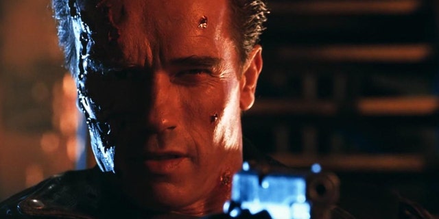 Schwarzenegger in 'Terminator 2: Judgement Day.'
