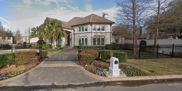Tyler Seguin's home in North Dallas before the tornado.