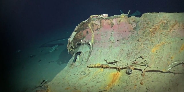 L'épave a été trouvée reposant à une profondeur de 20 406 pieds. (Vulcan Inc.)