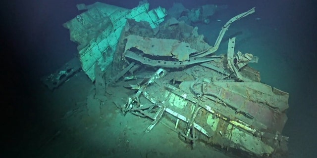 沈没船はこれまで発見した中で最も深いと研究者は述べている。 (Vulcan Inc.)