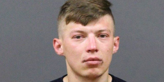 Volodymyr Zhukovskyy, seen in a booking photo earlier this year, was indicted on charges including negligent homicide. (East Windsor Police Department via AP, File)