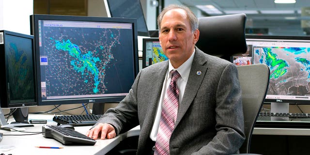 Dr. William Lapenta, pictured here at the Weather Prediction Center, in College Park, Md., drowned in North Carolina on Monday, officials said.