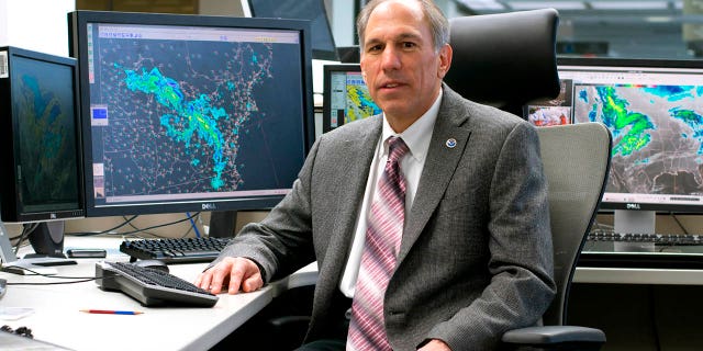 Dr. William Lapenta, pictured here at the Weather Prediction Center, in College Park, Md., drowned in North Carolina on Monday, officials said.