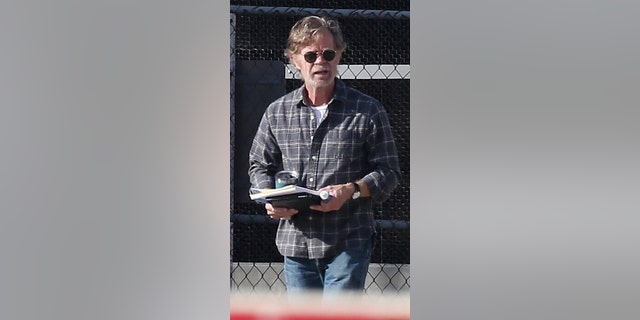 William H. Macy back filming