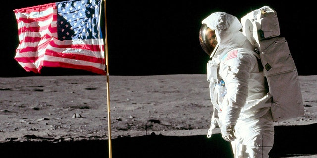 Apollo 11 shocker: Buzz Aldrin's face discovered in iconic photo | Fox News