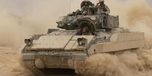 U.S. Army Bradley fighting vehicle