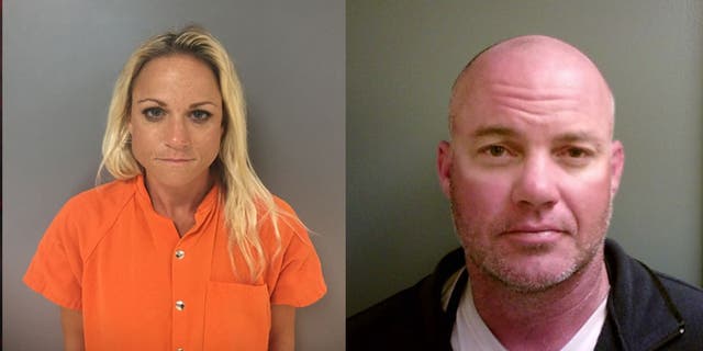 Cynthia Perkins, 34, and Dennis Perkins, 44, each face multiple counts of child pornography as well as rape charges, authorities say. (Livingston Parish Sheriff's Office)