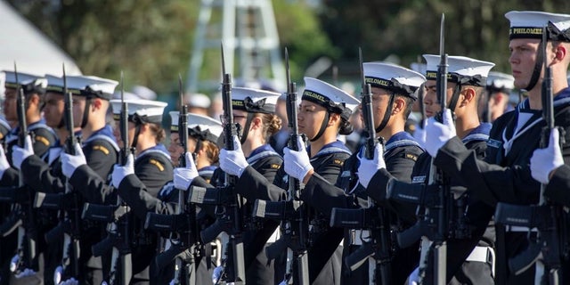 Beginning Nov. 1, male personnel in the New Zealand navy will be able to wear false eyelashes and makeup. The changes are part of updates to the New Zealand Defence Force grooming standards.