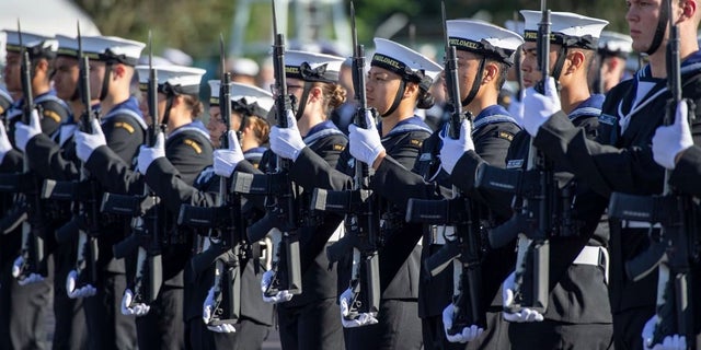 Beginning Nov. 1, male personnel in the New Zealand navy will be able to wear false eyelashes and makeup. The changes are part of updates to the New Zealand Defence Force grooming standards.