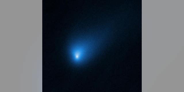 The interstellar comet 2I/Borisov, as seen on Oct. 12 with NASA's Hubble Space Telescope.