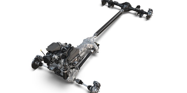 The exhaust gas recirculation system is used to reduce NOx emissions.