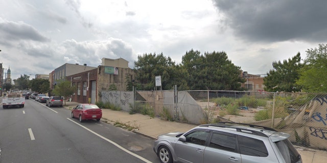 The Street where police say a man was shot 15 times before walking himself to a nearby emergency room.