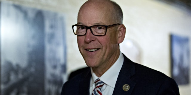 Representative Greg Walden, a Republican from Oregon, walks to a House Republican conference meeting at the U.S. Capitol in Washington, D.C., U.S., on Thursday, May 4, 2017. (Getty).