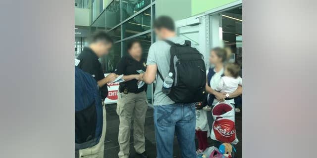 San Diego ICE Homeland Security agents conduct weeklong FGM awareness outreach for travelers at San Diego International Airport.