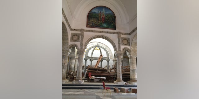 A church destroyed by ISIS, Iraq 2016 (Fox News)