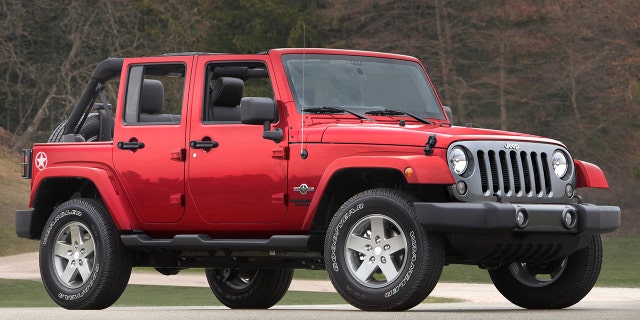 Jeep sold 175,000 Wranglers in 2014.