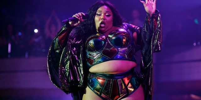 Musical artist Lizzo performs at The Hollywood Palladium, Friday, Oct. 18, 2019, in Los Angeles. (Photo by Chris Pizzello/Invision/AP)