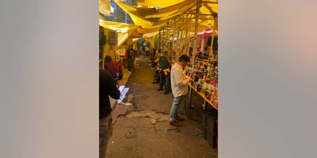 One of the most dangerous pockets of Mexico City: Teptio, the primary-black market area, under the thumb of the Union Cartel.