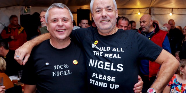Nigel Parker and Nigel Hallett. Nigel Smith aged 56, owner of The Fleece Inn, Bretforton, Worcester, tries for a world record for the largest ever gathering of Nigels in one place with a total number of 432.