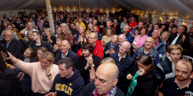 More than 400 Nigels from all over the world got together at the Fleece Inn, Bretforton, Worcs., for an evening of Nigel-themed music, drinks and entertainment.