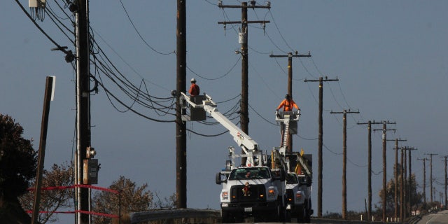 Southern California Edison said that more than 106,000 customers in parts of eight counties could face power cuts.