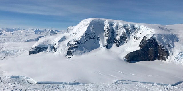 New research finds some glaciers in Antarctica are still releasing radioactive chlorine-36 created during 1950s nuclear weapons tests. (Credit: NASA/Joe MacGregor)