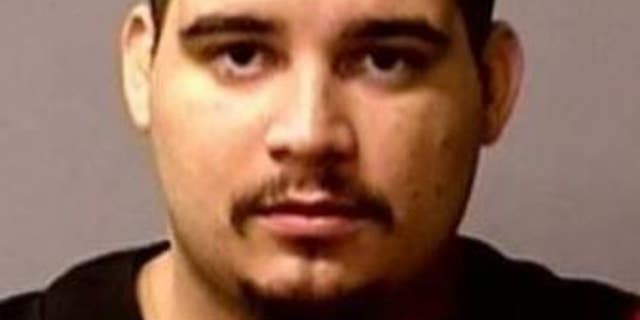 An older booking mug of Alvino Alaniz, the alleged suspect of a Tuesday morning stabbing.