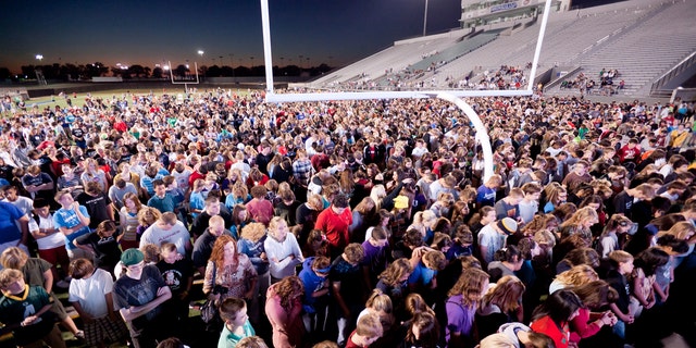 Fields of Faith, a ministry outreach of Fellowship of Christian Athelets, is a student-led prayer movement on football fields across the nation.