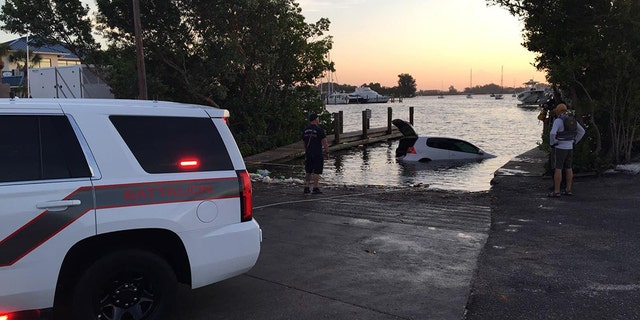 Police in Venice, Fla., reported a happy ending to such a potentially tragic situation Thursday after an 81-year-old woman was rescued after spending 10 hours in a nearly-submerged vehicle.