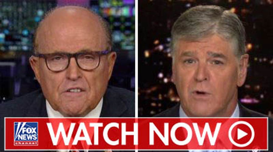 Rudy Giuliani discusses his Ukraine investigation